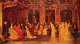 Princess Canvas Paintings - Princess Borghese Bestowing Dowries